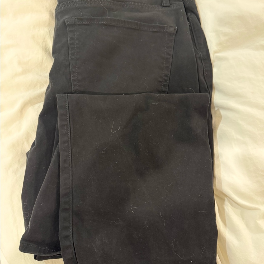 Lucky Brand Black Pants with Gold Zipper